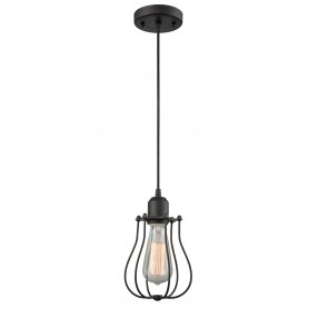 OILED RUBBED BRONZE - METAL WIRE CAGE