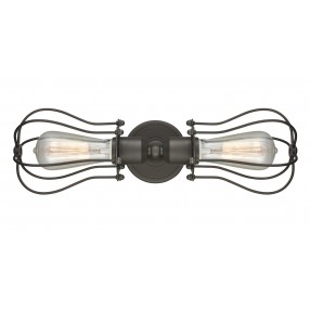OILED RUBBED BRONZE - METAL WIRE CAGE