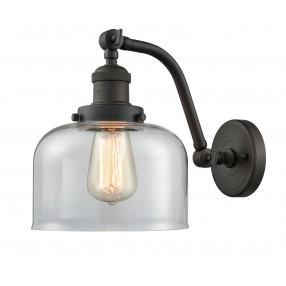 Double Swivel Wall Sconce - CLEAR  GLASS