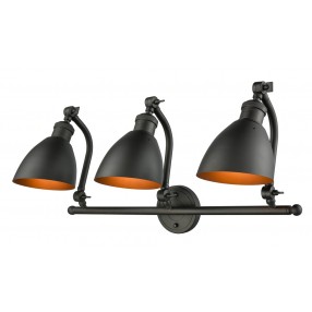 Metal Shade Double Swivel Vanity Light - METAL ANGLE SHADE