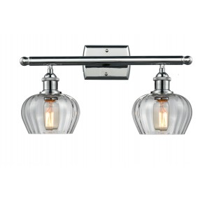 Glass Vanity Light - Polished Chrome - POLISHED CHROME
