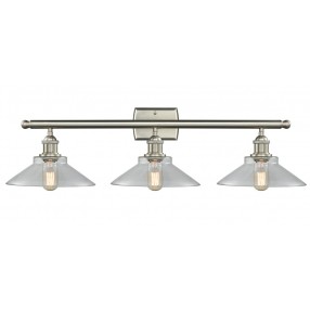 Glass Vanity Light - Brushed Satin Nickel - BRUSHED SATIN NICKEL