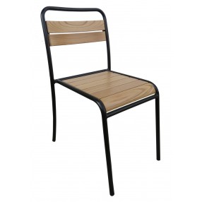 French Café Bistro Chair - white BG