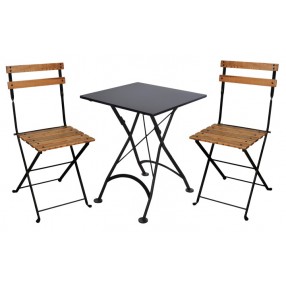 French Café Bistro Dining Set - 3 Pieces