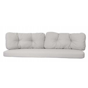 Cane-Line Ocean Large 3-Seater Sofa Cushion Set White