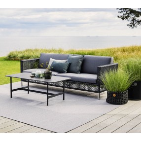 Cane-Line Connect 3-Seater Sofa outdoor view