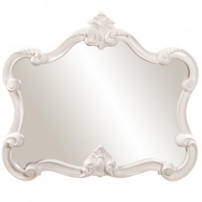 Howard Elliott Veruca Mirror - Glossy White