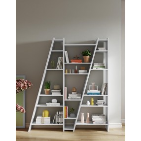 TemaHome Delta Shelving Unit 003 in pure White - Lifestyle