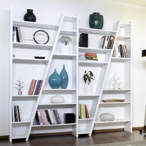 TemaHome Delta Shelving Unit 004 in White - Lifestyle