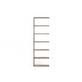 TemaHome Pombal Bookshelf 28" Expansion Kit in Walnut - Front
