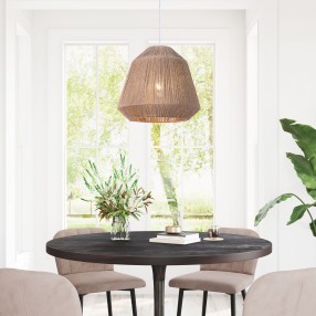Zuo Modern Impala Ceiling Lamp Brown - Lifestyle 2