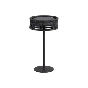Cane-Line Illusion Table Lamp Medium Lava Grey