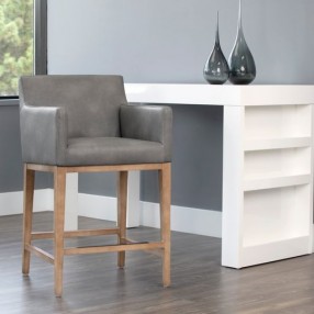 Sunpan Lionel Counter Stool - Bravo Metal - Lifestyle
