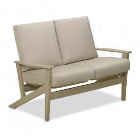 Telescope Casual Wexler Marine Grade Polymer Cushion Two-Seat Loveseat 