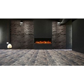 Amantii 60" Unit - 10 5/8" In Depth 3 Sided Glass Fireplace - Lifestyle