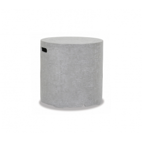 Sunset West Gravelstone Round Tank Cover - Front Side Angle