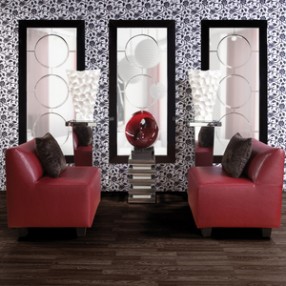 Howard Elliott Trifecta Mirror - Black