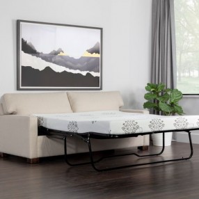 Sunpan Windsor Sofa Bed - Liv Sand - Lifestyle