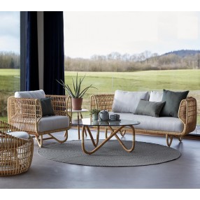 Cane-Line Nest Lounge Chair Outdoor View