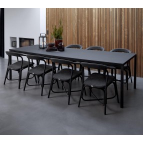 Cane-Line Noble Armchair INDOOR dining set view