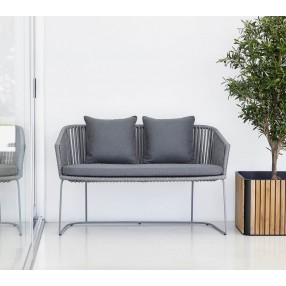 Cane-Line Moments Dining Bench, Cane-Line Soft Rope