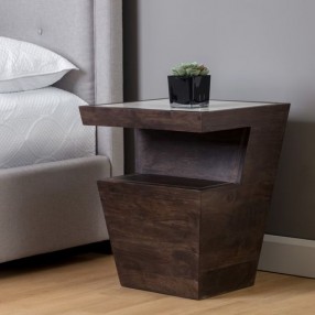 Sunpan Templer Nightstand - Lifestyle