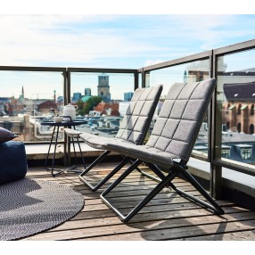 Cane-Line Traveller Folding Lounge Chair, Cane-Line AirTouch 