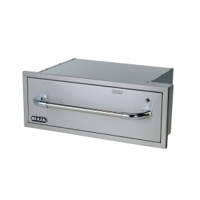 Bull BBQ Warming Drawer - Stainless Steel - Angled View