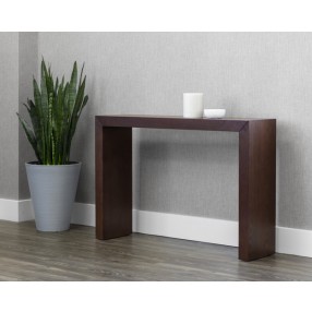 Sunpan Arch Console Table- Mahogany - Lifestyle