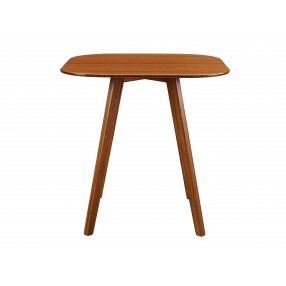 Greenington Cosmos 36" Counter Height Table Amber - Front Angle