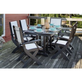 Poly-Wood Coastal Folding Chair