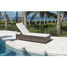 Hospitality Rattan Patio Fiji Chaise Lounge