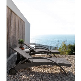 Hospitality Rattan Patio Soho Chaise Lounge