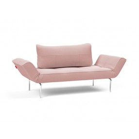  Innovation Living Zeal Straw Daybed - Vivus Dusty Coral - Angled View