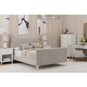 Alpine Furniture Zaldy Queen Platform Bed - Lifestyle