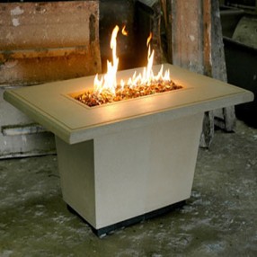 American Fyre Designs Cosmopolitan Rectangle Firetable