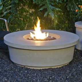 American Fyre Designs Contempo  Round Firetable