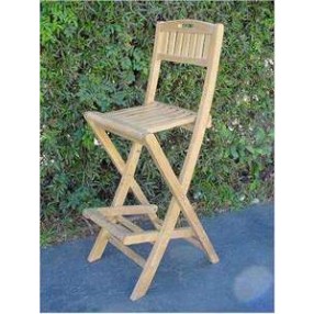 Anderson Teak Altavista Folding Bar Chair