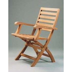 Anderson Teak Andrew Folding Armchair, Set of Two