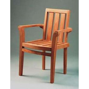 Anderson Teak Classic Stackable Armchair - Set of Four