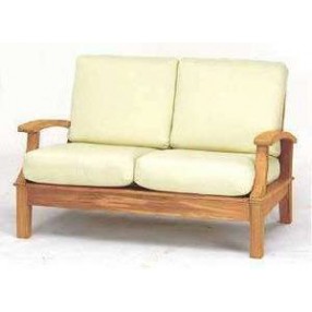 Anderson Teak Brianna Deep Seating Loveseat with Cushion
