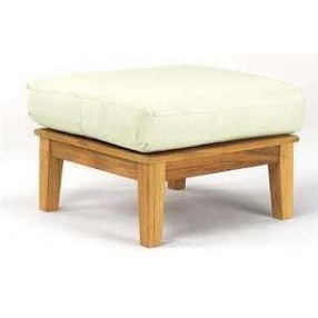 Anderson Teak Brianna Ottoman with Cushion