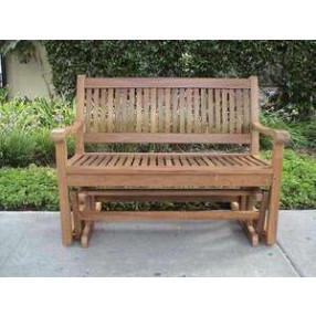 Anderson Teak Del-Amo 4-Foot Glider