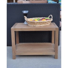 Anderson Teak Windsor Side Table 2-Tier