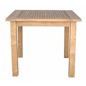 Anderson Teak Windsor 35-inch Square Table Small Slats