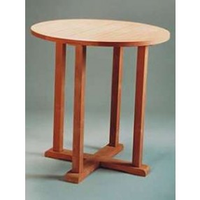 Anderson Teak Bahama 39-inch Round Bar Table