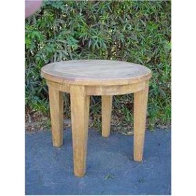 Anderson Teak Brianna 20-inch Round Side Table