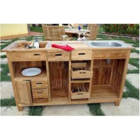 Anderson Teak Safari Bar Table