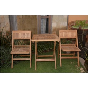 Anderson Teak Windsor 24-inch Square Picnic Folding Table
