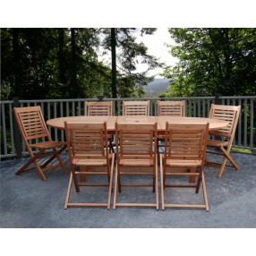 International Home Miami Amazonia Milano Grand Extendable Table Set
